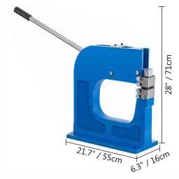 SucceBuy Metal Stretcher Shrinker SS-16 Gauge Hand-operated Lever 8.5 inch Depth Sheet Steel Forming Shrinking Stretching Bender