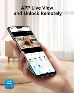 TMEZON 2-Wire WiFi Video Doorphone Doorbell Intercom 7 Inch 1080P Touchscreen Monitor APP/Swipe/Card 4in1 Unlock Tuya App MZ-M730+MZ-E20