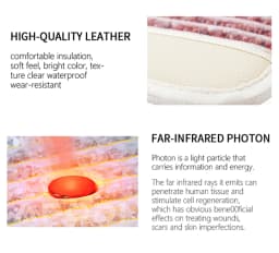 Chakra Energy Mats Infrared Heating Pad PEMF Photon Negative Ion Jade Crystal mat Pain Relief Magneticfield Therapy Mattress