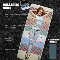 Chakra Energy Mats Infrared Heating Pad PEMF Photon Negative Ion Jade Crystal mat Pain Relief Magneticfield Therapy Mattress
