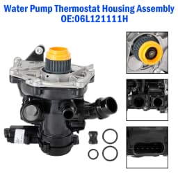 Artudatech Water Pump Thermostat Housing Assembly for VW Golf GTI for Audi A3 A4 06L121111H Car Accessories