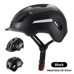 WEST BIKING Couple Bicycle Reflective Helmet Electric Scooter MTB Cruisers Bike Motorcycle Men Women CE Certified Cycling Helmet