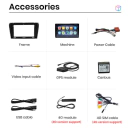 AWESAFE PX9 For Mazda 3 bk 2004 2005 2007 2008 2009 Car Radio Multimedia Players GPS 2 din Android 2din CarPlay Autoradio