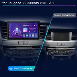 Junsun For Peugeot 508 508SW 2011 - 2018 Car Radio wireless CarPlay Android Auto car intelligent systems No 2 din 2din DVD