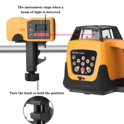 Automatic Self Levelling Machine 635nm Red Laser Line Opeartion Modes Rotating Direction Speed Angle Adjustable Laser Level 500m