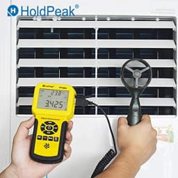 0.3~30m/s Wind Speed Sensor HoldPeak HP-826A Digital Anemometer Air Volume Measure Instrument Handheld Tester
