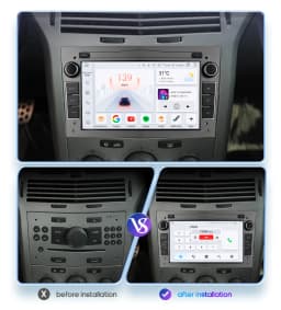8G 128G Android 12 Car Radio For Opel Astra H J 2004 Vectra Vauxhall Antara Zafira Corsa C D Vivaro Meriva 4G Carplay GPS Player