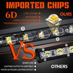 CO LIGHT 20" 26" 32" 44" 50" New LED Light Bar Curved Slim Work Light Spot Flood Combo Driving Off Road for 4x4 SUV Car 12V 24V