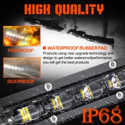 CO LIGHT 20" 26" 32" 44" 50" New LED Light Bar Curved Slim Work Light Spot Flood Combo Driving Off Road for 4x4 SUV Car 12V 24V