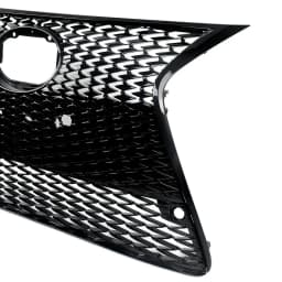 MAGICKIT Gloss Black Front Bumper Upper Lower Grill IS250 IS350 F Sport 2014-2016 car Accessories