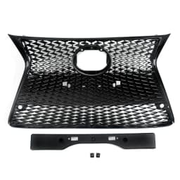 MAGICKIT Gloss Black Front Bumper Upper Lower Grill IS250 IS350 F Sport 2014-2016 car Accessories