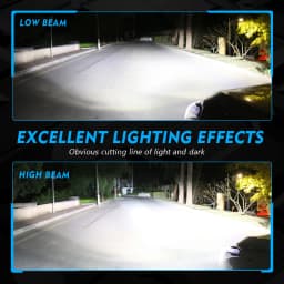 NOVSIGHT N58 H7 LED Headlight 1:1 Mini Size Headlamp 60W 12000LM 6500K Car Lamps Super Bright Plug and Play Car Headlight Bulbs