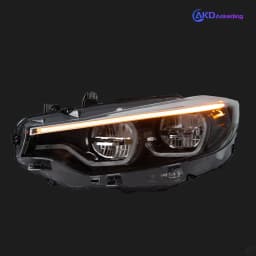 AKD Car Lights for BMW F32 LED Headlight 2012-2020 F36 F82 F33 F80 LED Head Lamp with CSL Yellow DRL Automotive Accessories