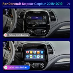 AWESAFE PX9 Plus Car Radio For Renault Kaptur Captur 2016 - 2019 wireless CarPlay Android Auto No 2 din 2din DVD