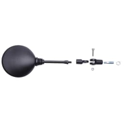 Round 10MM Motorcycle Side Mirrors Rear View Rearview Mirror Electric Scooter Motorbike Accessories For Suzuki Honda Yamaha MT09