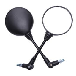 Round 10MM Motorcycle Side Mirrors Rear View Rearview Mirror Electric Scooter Motorbike Accessories For Suzuki Honda Yamaha MT09