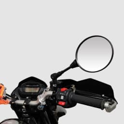 Round 10MM Motorcycle Side Mirrors Rear View Rearview Mirror Electric Scooter Motorbike Accessories For Suzuki Honda Yamaha MT09