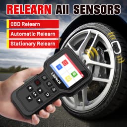 LAUNCH X431 CRT5011E TPMS Diagnostic Tool Tire Pressure 315MHz 433MHz Activation Sensor OBD Automatic Stationary Relearn Program
