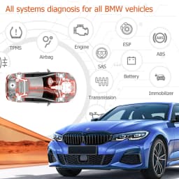 Ancel BM700 Car Full System OBD2 Scanner Auto Code Reader Oil Battery TPMS Reset OBD2 Diagnostic Tool for BMW MINI Rolls-Royce