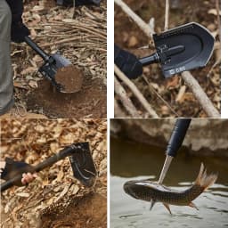 Huohou Multifunction Shovel Military Tactical Survival Axe Outdoor Camping 16 In 1 Function Harpoon Storage Bag for Xiaomi Mijia