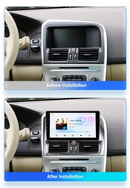 OSSURET 2Din Carplay Android Car Radio For Volvo XC60 2008-2017 Car Multimedia Player Navigation GPS Autoradio 4G-LET DSP 7862