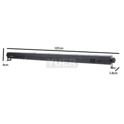 YUER DMX 24x4W LED RGBW 4IN1 Led Wall Wash Light Led Bar DMX Line Bar Wash Stage Light Party Wedding Events Lighting