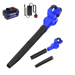 Cordless Leaf Blower with 4.0Ah Battery and Charger, Handheld Garden Leaf Blower Cordless, Battery Leaf Blower, 220CFM 110MPH