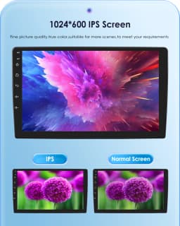 Hizpo 7Inch Carplay Android Auto Player Touch Screen Stereos for Car MP5 USB Bluetooth Universal Multimedia GPS WIFI Autoradio