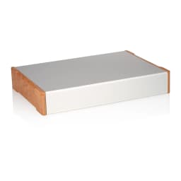 Nobsound Aluminum+Wooden Plate Chassis for DIY Tube Amplifier Housing Tube Amplifier Box