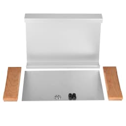 Nobsound Aluminum+Wooden Plate Chassis for DIY Tube Amplifier Housing Tube Amplifier Box
