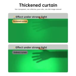 Background Stand 240CMx400CM with Green Screen Wall and Clip Photography Backdrop Frame For Living Video Recording Changing Room