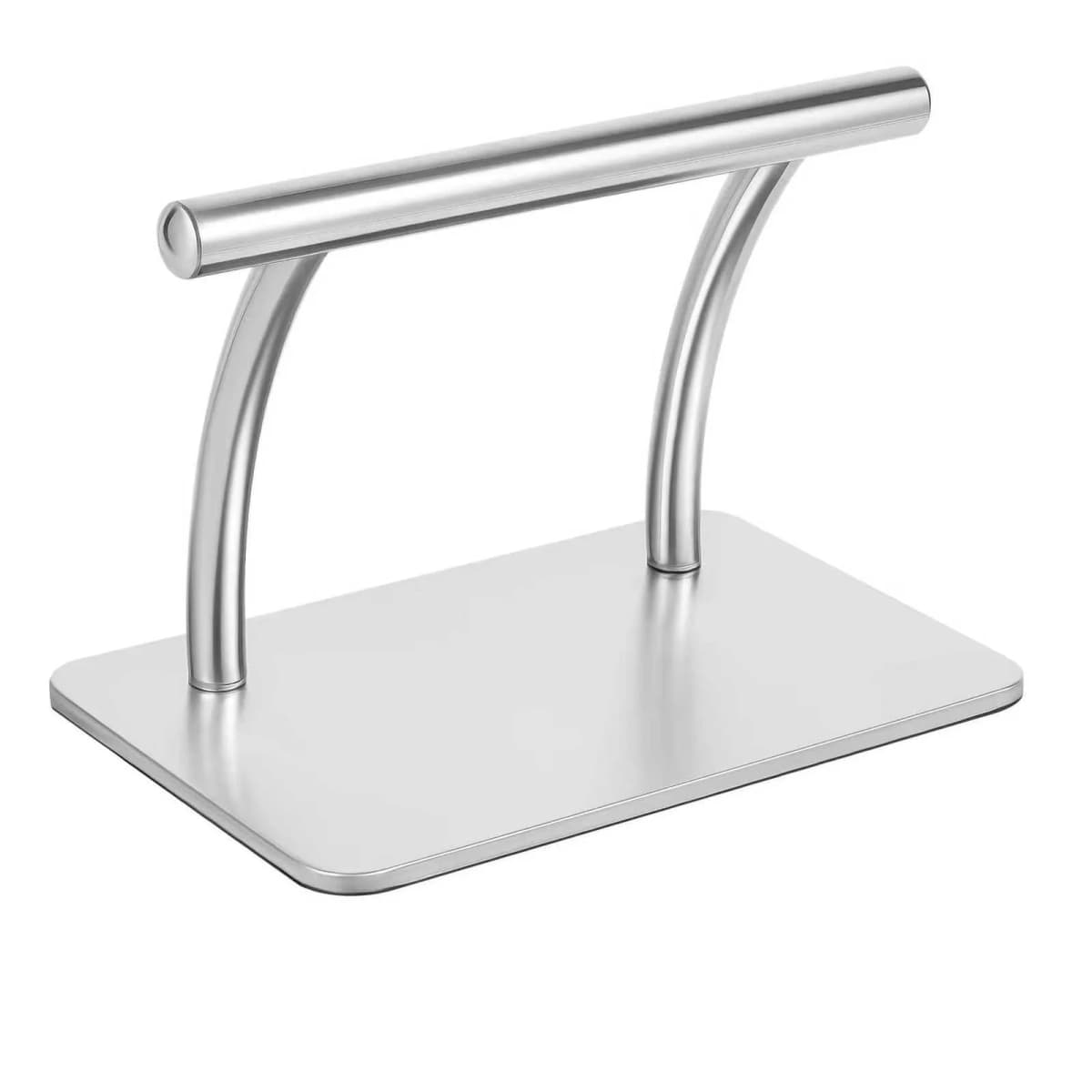 Stainless Steel Barber Chair Pedal Hairdresser Salon Chair Mount Footrest Hairdressing Footstool for Barber Shops 29.5*19*20.5cm