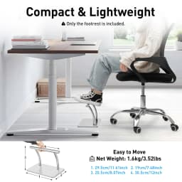 Stainless Steel Barber Chair Pedal Hairdresser Salon Chair Mount Footrest Hairdressing Footstool for Barber Shops 29.5*19*20.5cm