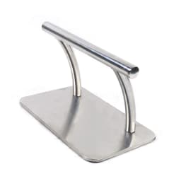 Stainless Steel Barber Chair Pedal Hairdresser Salon Chair Mount Footrest Hairdressing Footstool for Barber Shops 29.5*19*20.5cm