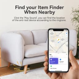 Smart Tracker For Find My APP Wallet/Bike Item Finder Key Anti-Lost Reminder Device MFI Rated Locator Smart Bluetooth Tracker