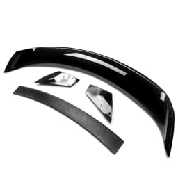 FOR 15-2022 FORD MUSTANG GT350/GT350R STYLE REAR TRUNK WING SPOILER CARBON LOOK
