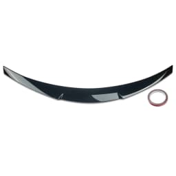 MAGICKIT Black M4 Style Car Wing Spoiler Rear Trunk Diffuser Wing Lip For BMW 1 Series E82 COUPE 2008-13 Boot Cover Car Styling