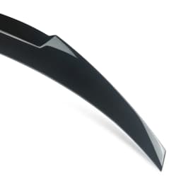 MAGICKIT Black M4 Style Car Wing Spoiler Rear Trunk Diffuser Wing Lip For BMW 1 Series E82 COUPE 2008-13 Boot Cover Car Styling