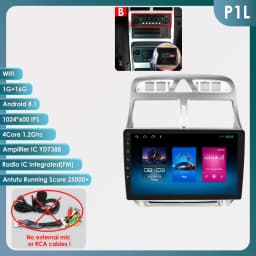 Wireless CarPlay Android Auto Car Radio For Peugeot 307 307CC 307SW 2002-2013 car intelligent systems AI Voice No 2 din 2din DVD