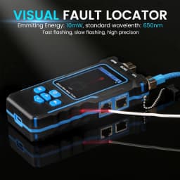 NOYAFA NF-8508 Network Cable Tester Ethernet Cable Tracker with OPM VFL PoE Checker Measure Length Wiremap Tester Network Tools