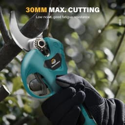 4 Gears Brushless Electric Pruning Shear 30mm Cordless Pruner Fruit Tree Potted Pruning Electric Tool For 18V Battery