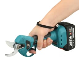 4 Gears Brushless Electric Pruning Shear 30mm Cordless Pruner Fruit Tree Potted Pruning Electric Tool For 18V Battery