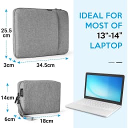360° Universal Protection Laptop Case Sleeve for 13-inch MacBook Air M3/M2/M1 2024-2018 A3113 A2681 A2337 2022-2016 A2686 A2338