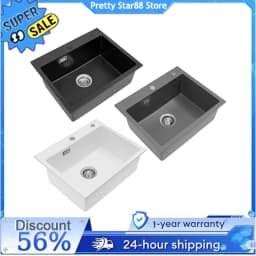 Large Capacity 9In Deep Kitchen Sink Easy to Clean Kitchen Sink Anti-Abrasion for Kitchens/Bathrooms/Restaurants/Hotels