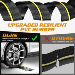 2.5M Garage Door Seal Garage Door Floor Rubber Waterproof Strip Rolling Shutter Door Garage Water Dust Blocking Gap Sealing Strip