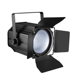 200W COB LED Par Light with Barn Doors DMX512 Strobe Warm White Cold White Dj Wash Beam Effect Stage Lighting