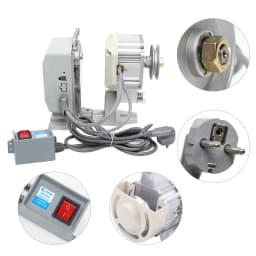 Brushless Motor 550W 220V Energy-Saving Electric Motor Silent Brushless Servo Motor for Industrial Sewing Machine