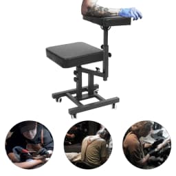 Multifunctional Chair with Armrest for Tattoo Artists Tattoo Chairs Arm Rest Armrest Stand with Foot Pads Ajustable Hair Chair