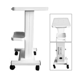 Salon Trolley with Socket Stand Rolling Cart Beauty Wheel Holder Spa Cart for Beauty Instruments