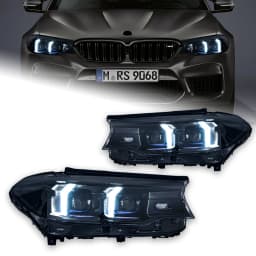 AKD LED Car Lights for BMW 5 Series G30 2017-2020 G31 525i 530i 535i G38 Headlight Projector Lens Head Lamp DRL Signal Auto Accessories